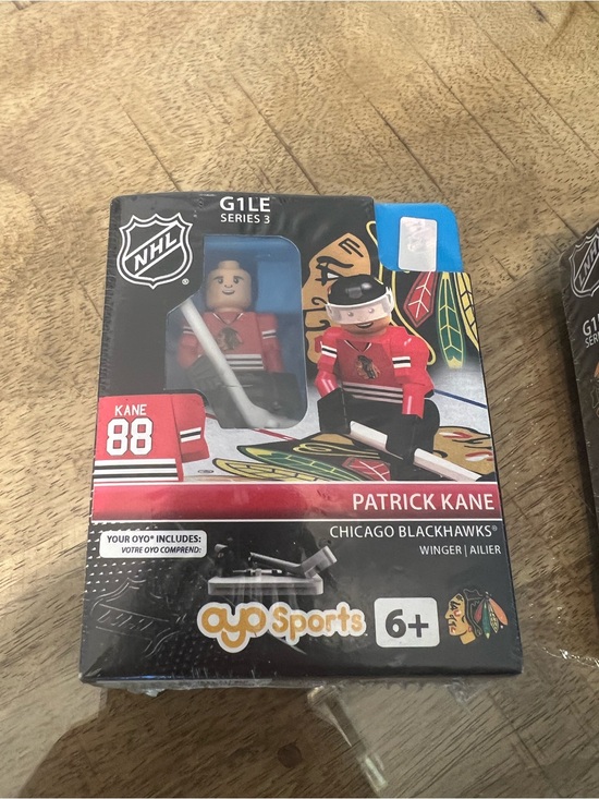 Oyo sports Other - RARE Patrick Kane Chicago Blackhawks Red Minifigure Building Set